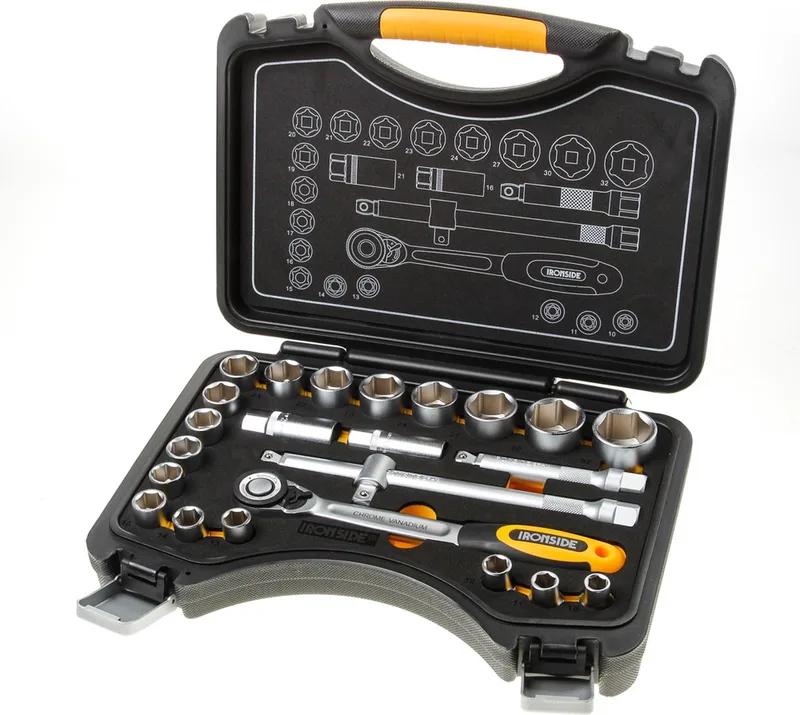 Ironside 24-Delige Doppenset 1/2 - 1871355 van Ironside, Zwart – productafbeelding