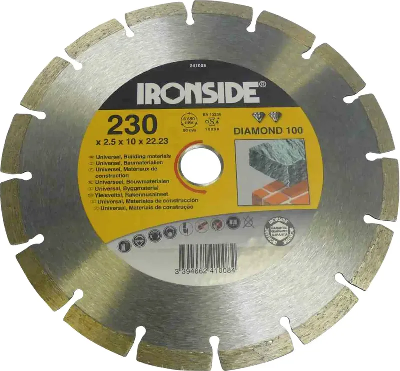 IRONSIDE 241003 Diamantscheibe Durchmesser 115 mm 1 St. by Ironside – product image 2 of 2