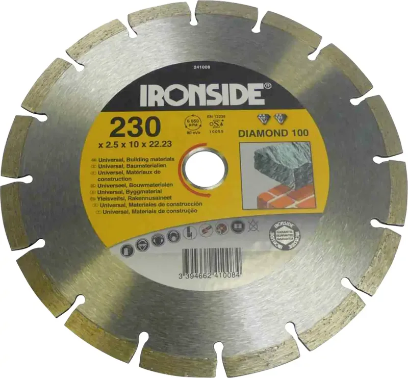 IRONSIDE 241008 Diamantscheibe Durchmesser 230 mm 1 St. de Ironside – image du produit