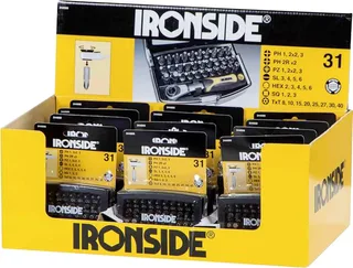 IRONSIDE 244000 Bit-Set inkl. Ratsche by Ironside – product image 2 of 2