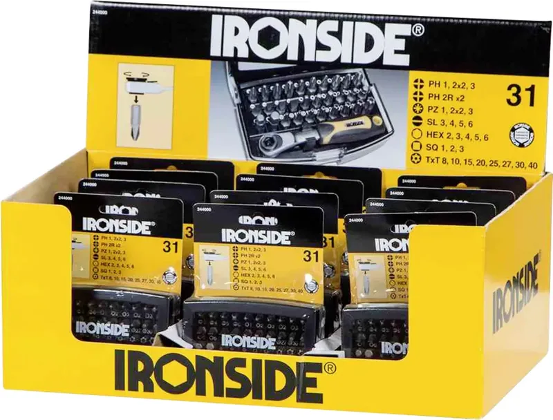 IRONSIDE 244000 Bit-Set inkl. Ratsche by Ironside – product image 2 of 2