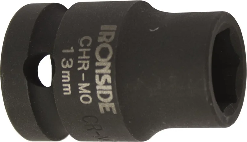 krachtdop/slagmoerdop 1/2inch 17mm by Ironside, Black – product image