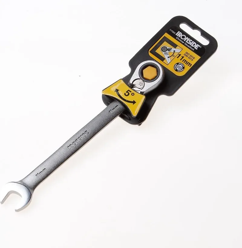 Ratelsleutel 11mm by Ironside, Yellow – product image