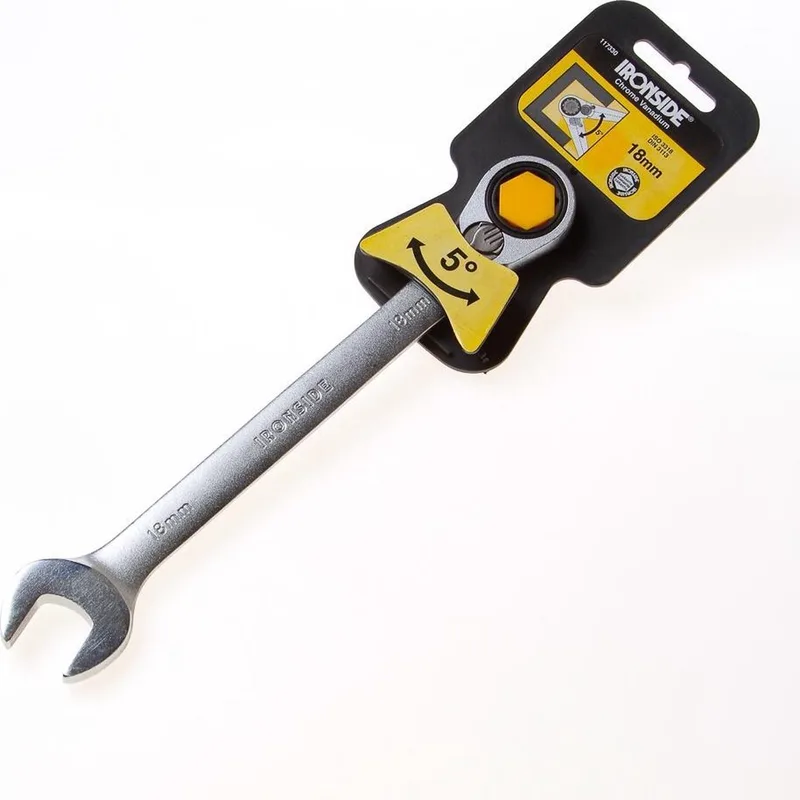 Ratelsleutel 18mm van Ironside – productafbeelding