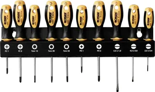 Schraubendreher-Set Schlitz, Pozidriv, Kreuzschlitz Phillips, TORX by Ironside – product image 1 of 2