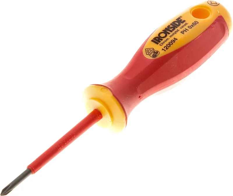 Schroevendraaier PH0X60mm Electr.2-Componenten - 1872094 van Ironside, Wit – productafbeelding