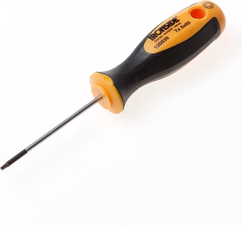 Schroevendraaier TX6 van Ironside, Geel – productafbeelding