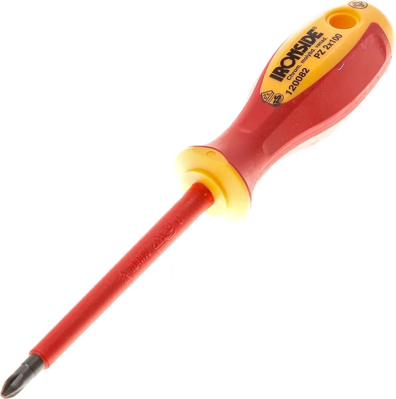Schroevendraaier VDE 2-Componenten PZ2X100mm - 1872356 de Ironside, Blanc – image du produit