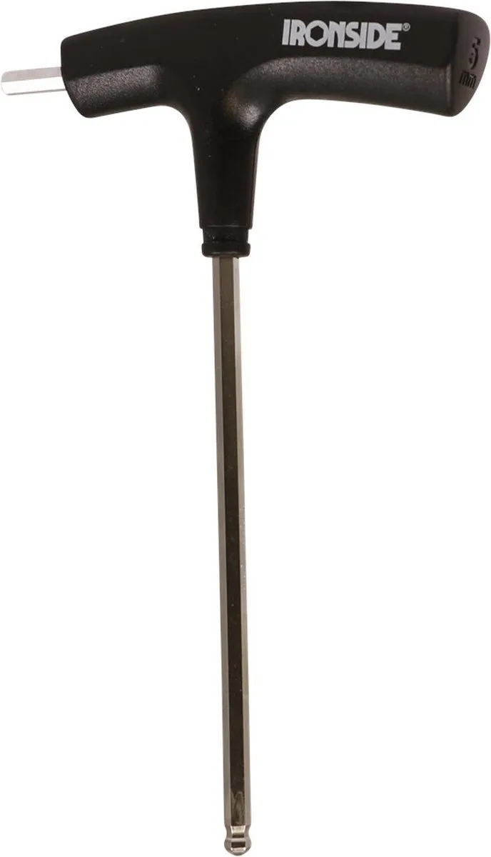 Stiftsleutel T-Greep Inbus 5.0mm - 1872240 de Ironside, Noir – image du produit