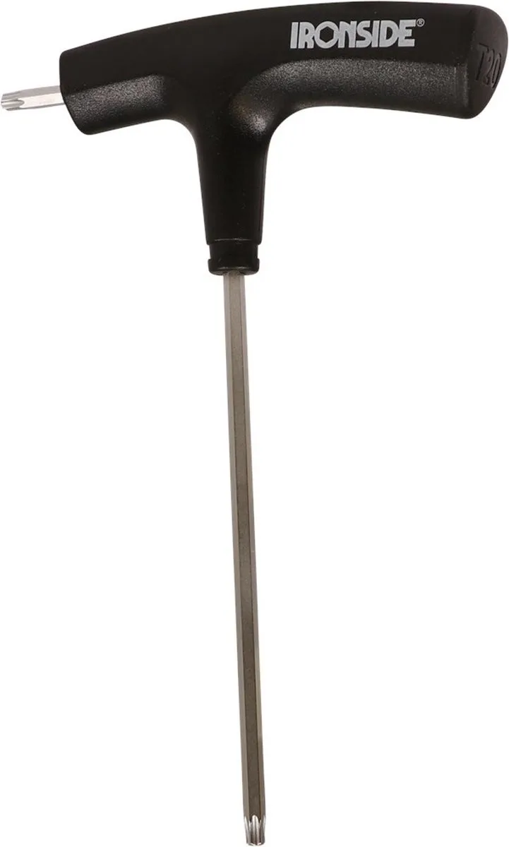 Stiftsleutel T-Greep Torx T20 - 1872246 de Ironside, Noir – image du produit