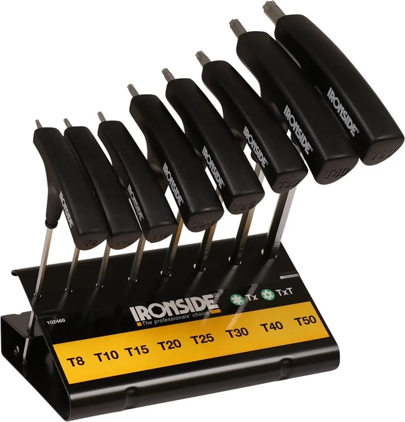 Stiftsleutelset 8dlg Tx by Ironside, Grey – product image