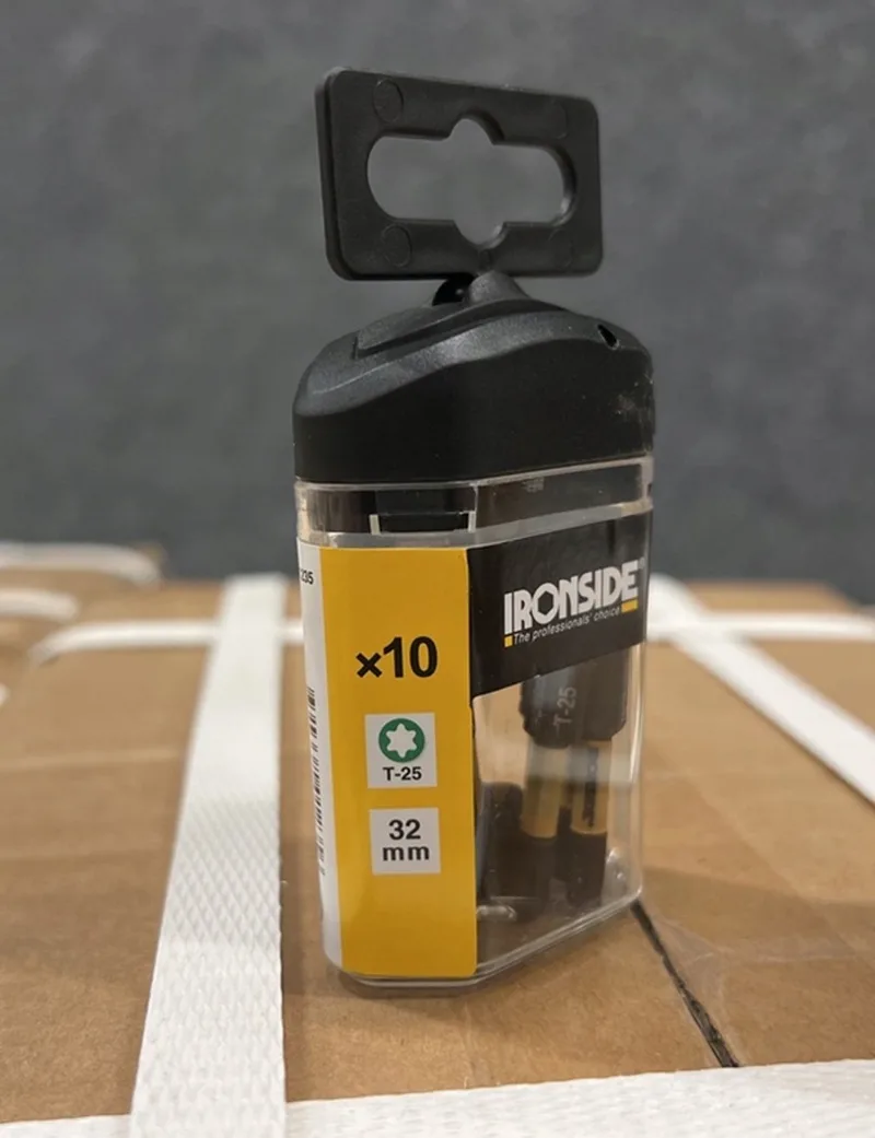 Torx T-25 Bits 32mm Impact 10 Stuks van Ironside – productafbeelding