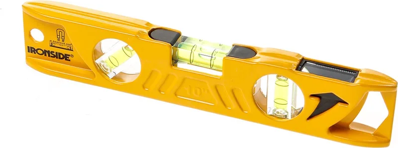 waterpas aluminium torpedo model 25cm by Ironside, White – product image