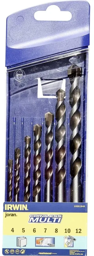 Cordless Multi-Purpose - Boormachine Accessoire - 7-delige Set - Verschillende Maten van Irwin – productafbeelding 1 van 2
