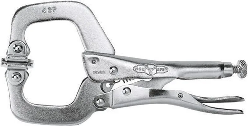 Griptang C-klem Kantelvoetjes Original - 11”/275 mm - T20EL4 de Irwin, Kleurloos – image du produit
