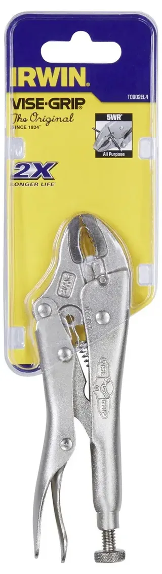 Griptang Gebogen Bek Draadknipper Original - 5WR 5”/ 125 mm - T0902EL4 by Irwin, Kleurloos – product image 2 of 2