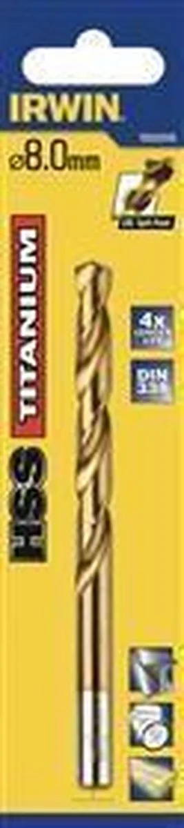 HSS Metaalboor 135° Titanium 9.0MM - 10502597 de Irwin – image du produit