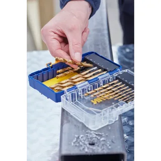 HSS Metaalboren 135° Titanium, 15PCS Set: 1,5 tot 10,0mm de Irwin – image du produit 7 sur 8