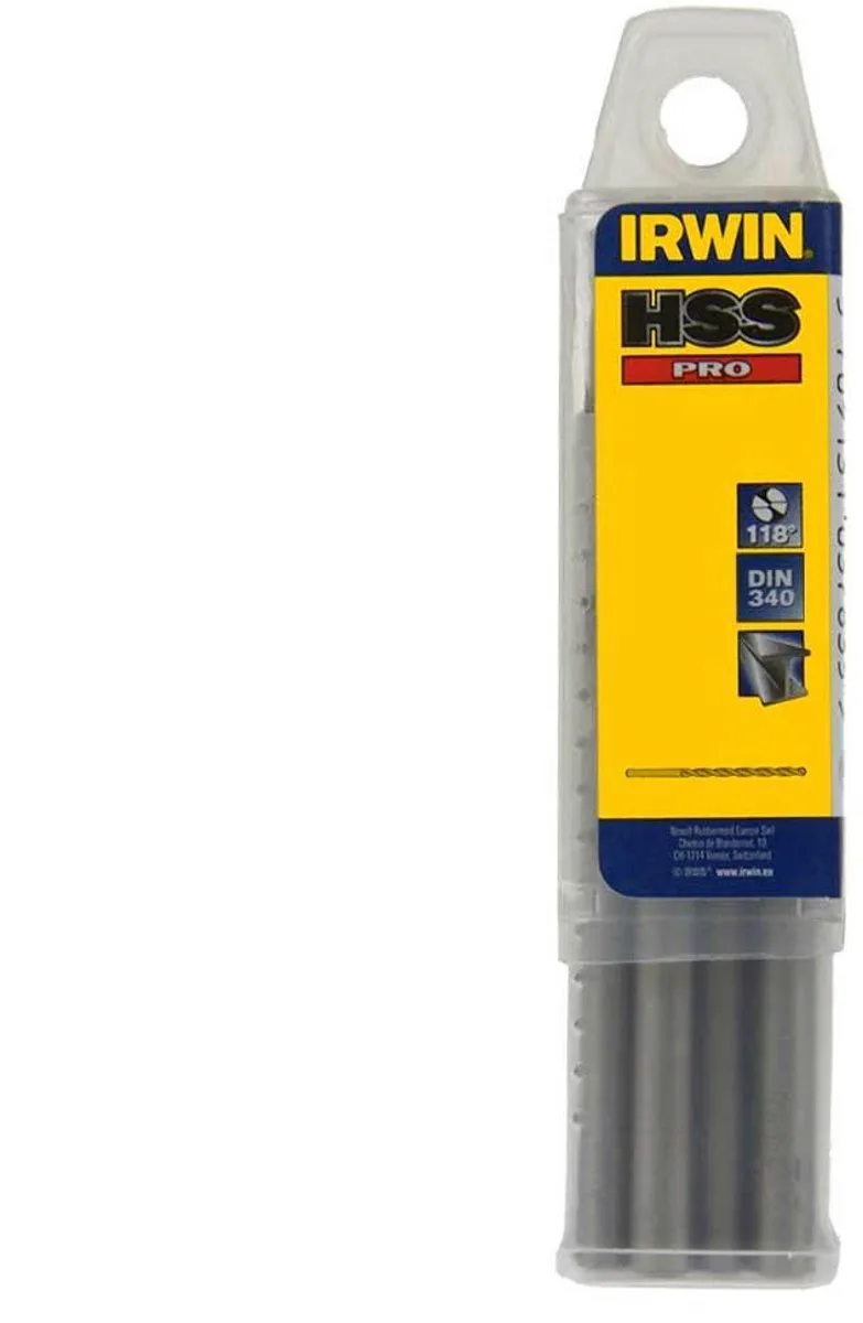 HSS PRO Metaalboor (lang) 118° 4.2MM 10PCS - 10503856 de Irwin – image du produit