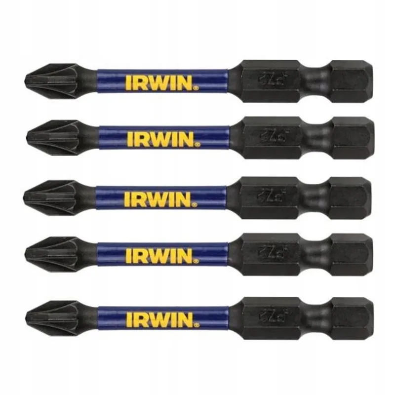 Impact Pro Bit PZ2 57mm - Set van 5 Stuks de Irwin – image du produit