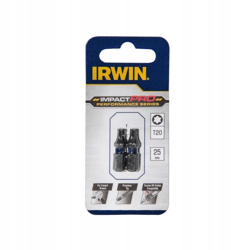 Impact Pro Torx T20 Bit 25mm - 2 stuks by Irwin – product image