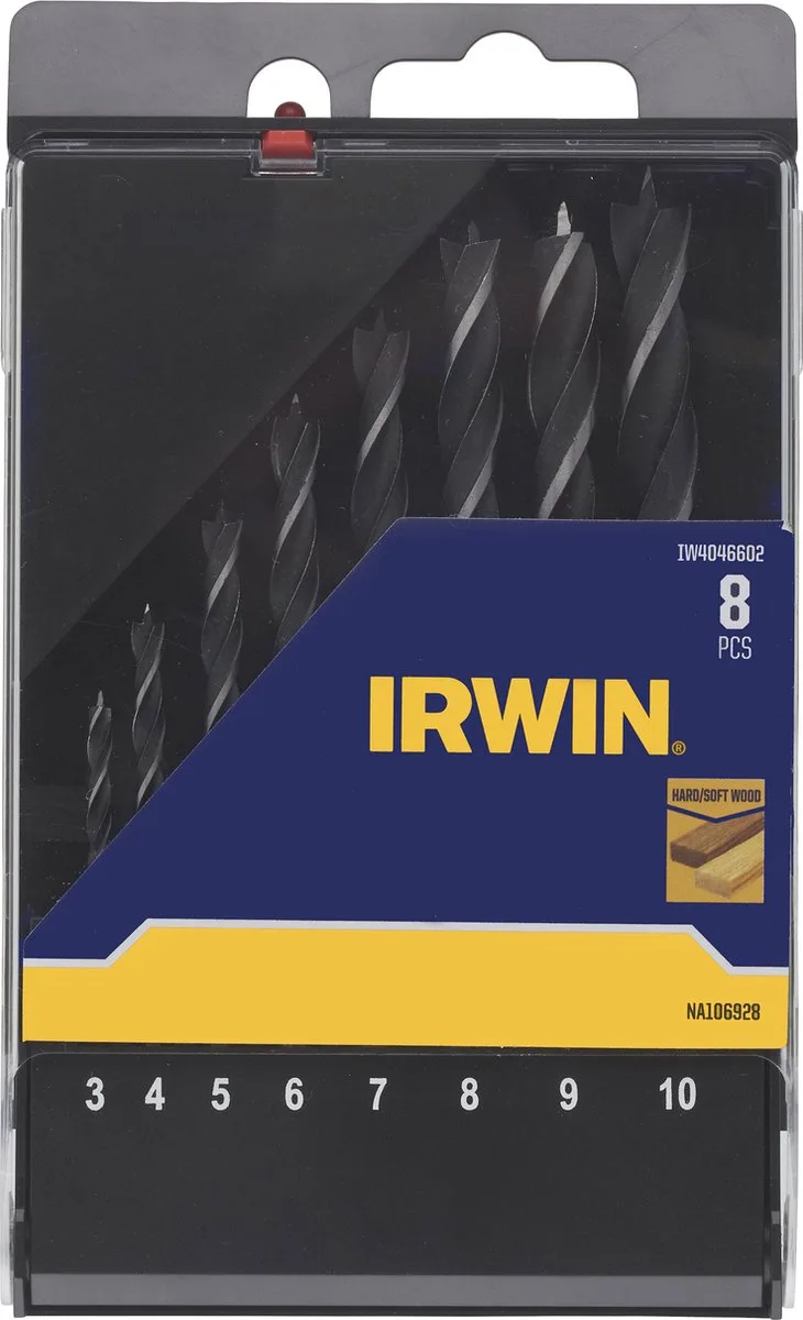 IW4046602 - Houtborenset - 8-delig - Centrerende Punt de Irwin – image du produit