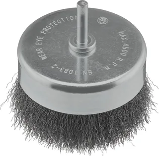 Komstaaldraadborstel (boormachine) voor metaal, beton - fijn, diameter 80mm. de Irwin – image du produit 1 sur 2