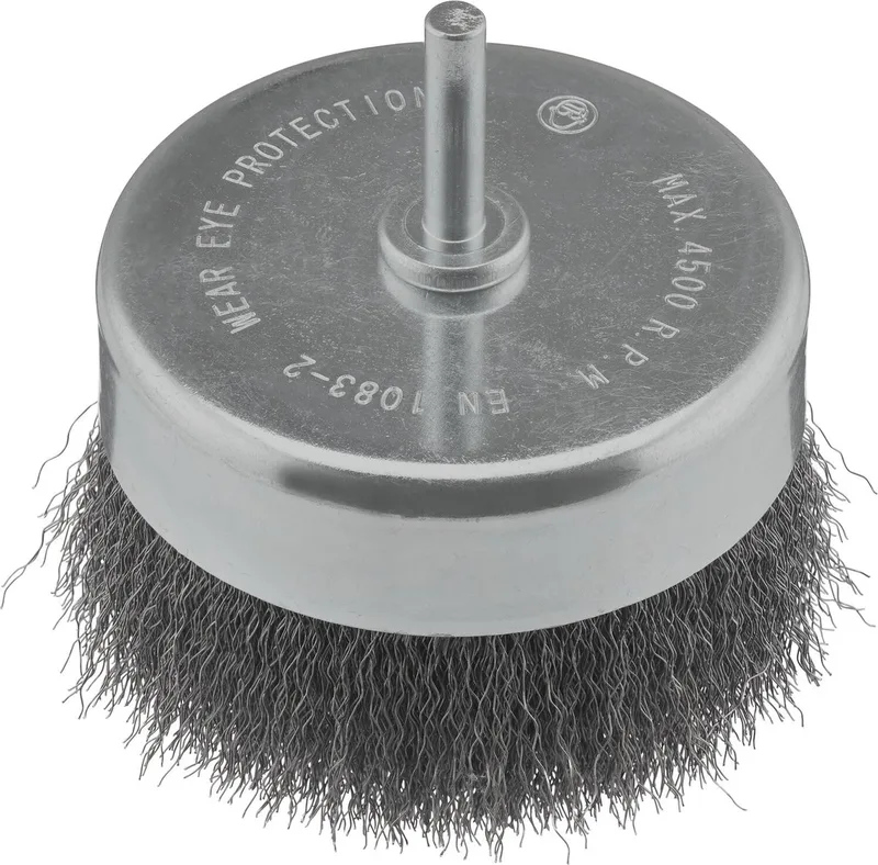 Komstaaldraadborstel (boormachine) voor metaal, beton - fijn, diameter 80mm. de Irwin – image du produit 1 sur 2