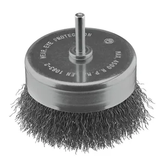 Komstaaldraadborstel (boormachine) voor metaal, beton - grof, diameter 80mm. fra Irwin – produktbillede 1 af 2
