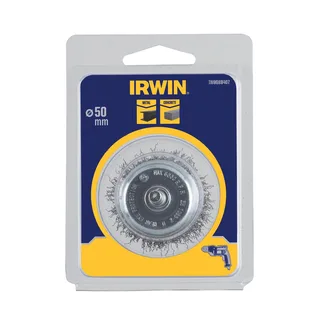 Komstaaldraadborstel (boormachine) voor metaal, diameter 50mm. von Irwin – Produktbild 2 von 2