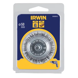 Nylondraadborstel (boormachine) voor hout - fijn, komvormig, diameter van 50mm. de Irwin – image du produit 2 sur 2