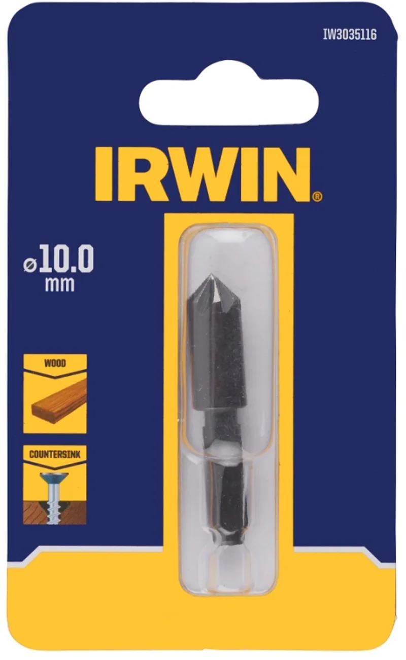 schroefbit met verzinkboor Ø10 mm (voor hout) by Irwin – product image