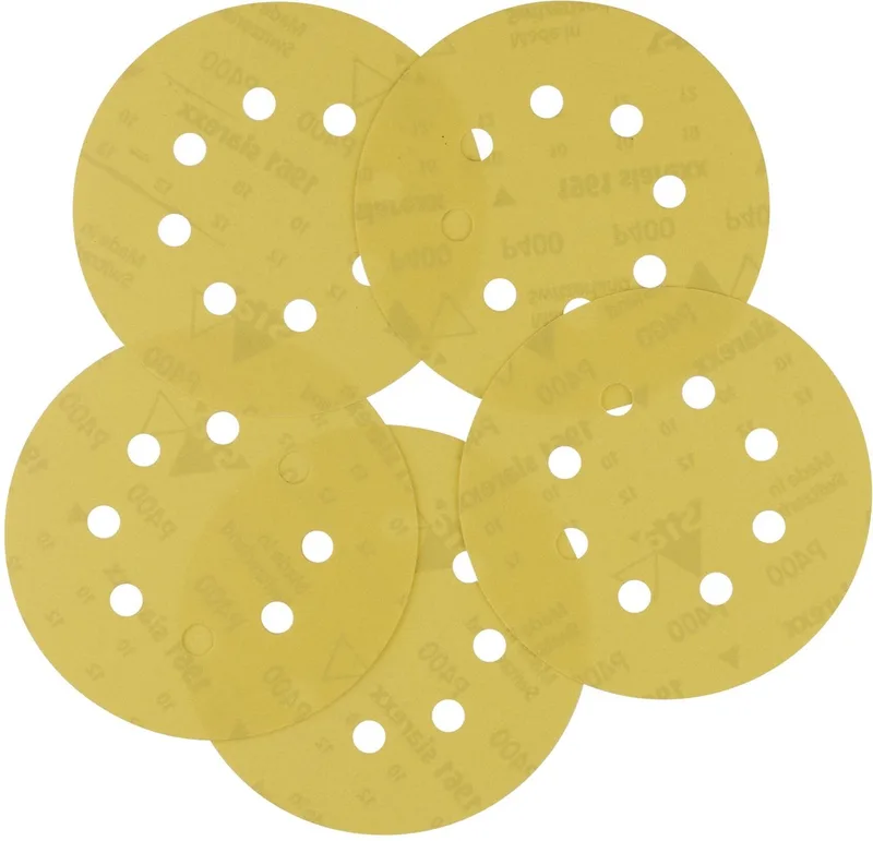 Schuurschijven excentrisch diameter 125mm met klittenband, K400 by Irwin – product image