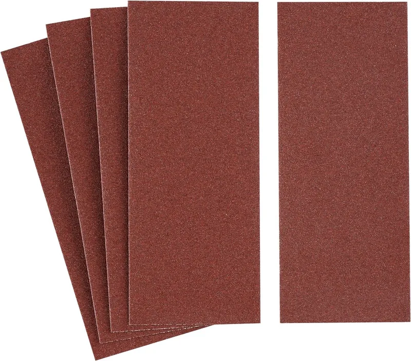 Schuurstroken 1/2 vlakschuur 115x280mm met klem, geen perfo, K60 von Irwin – Produktbild
