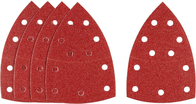 Schuurstroken 5x met klittenband, 105x150mm, K80 von Irwin – Produktbild