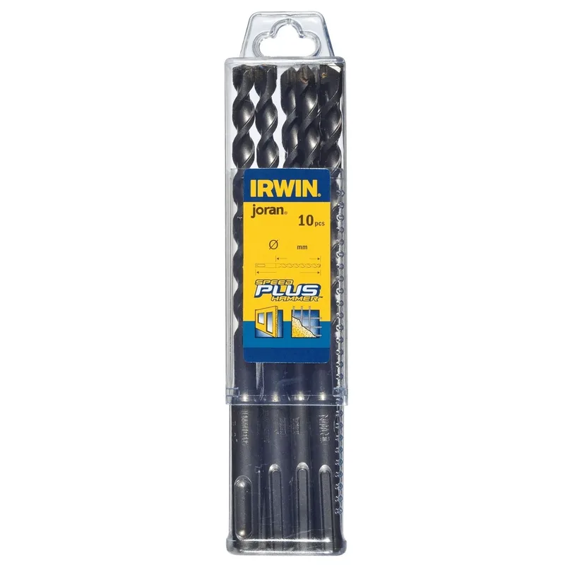 SDS+ betonboor 10X160mm 10PCS van Irwin – productafbeelding
