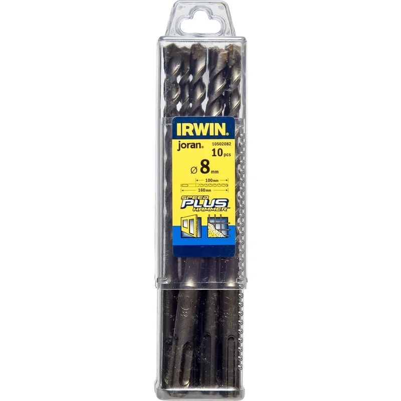 SDS+ betonboor 8.0X160mm 10PCS von Irwin – Produktbild