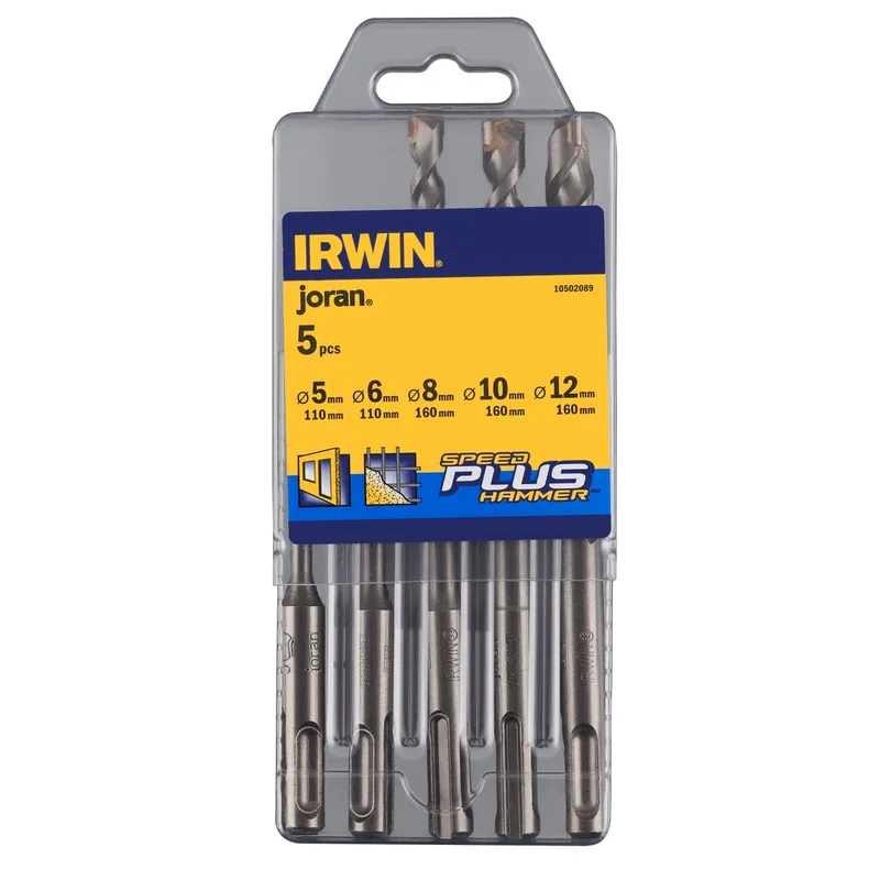 SDS+ betonboren Set 5PCS 5/6/8/10/12mm von Irwin – Produktbild 3 von 4