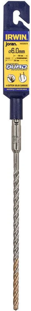 SDS-plus betonboor 4C Quad 6x210mm by Irwin – product image