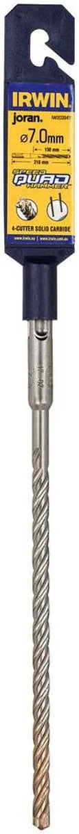SDS-plus betonboor 4C Quad 7x210mm van Irwin – productafbeelding