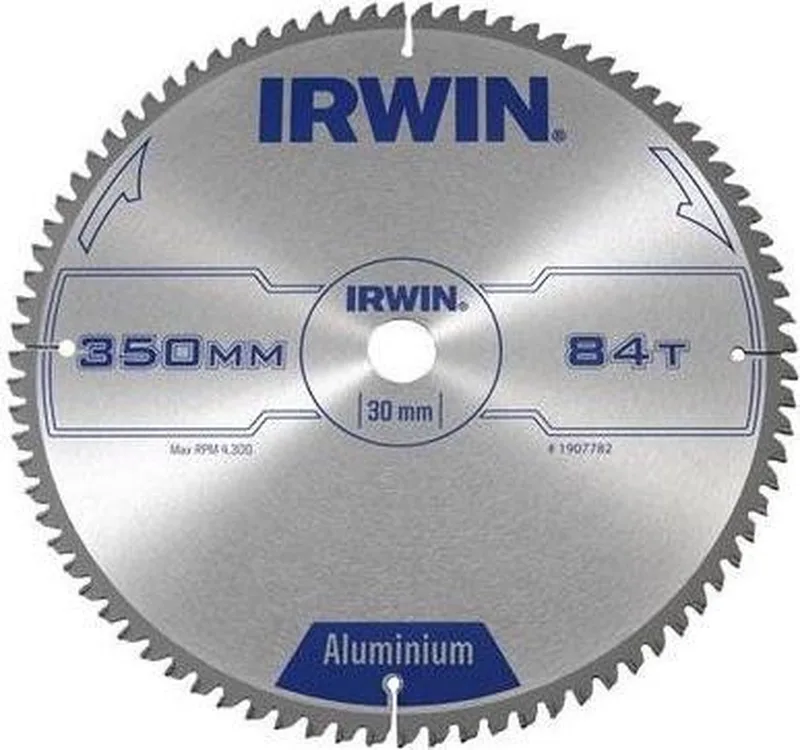 Serie - Cirkelzaagblad voor Aluminium - 216mm - 60 Tanden - TCG Geometrie de Irwin – image du produit