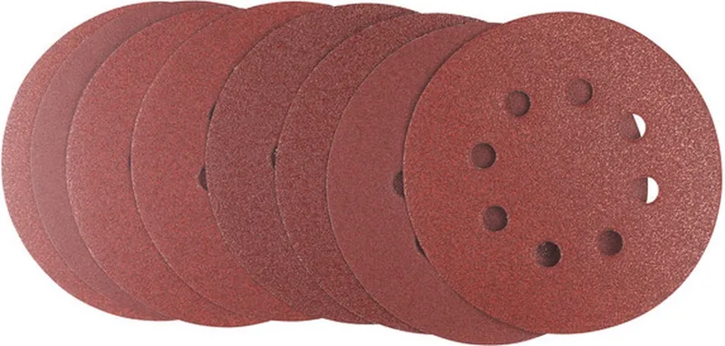 Set Schuurschijven 25PCS excentrisch diameter 125mm met klittenband, 10x K60, 10x K80 en 5x K120. by Irwin – product image