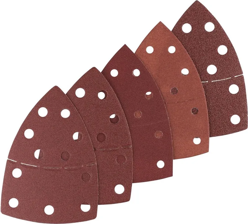 Set Schuurstroken 10PCS met klittenband, 105x150mm, 3x K40, 2x K80, 2x K120, 3x K180 de Irwin – image du produit