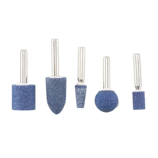 Set slijpstenen 5PCS (boormachine) voor metaal, keramiek, pvc, koper, as 6mm von Irwin – Produktbild 1 von 2
