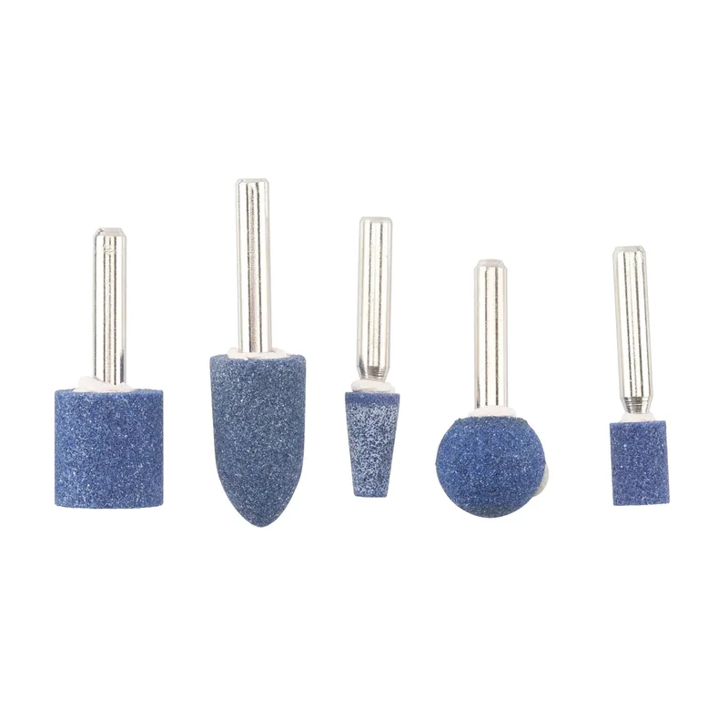 Set slijpstenen 5PCS (boormachine) voor metaal, keramiek, pvc, koper, as 6mm von Irwin – Produktbild 1 von 2