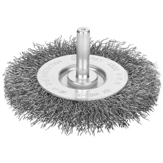 Staaldraadborstel (boormachine) voor steen, beton, staal, diameter 75mm, dikte 10mm. by Irwin – product image 1 of 2