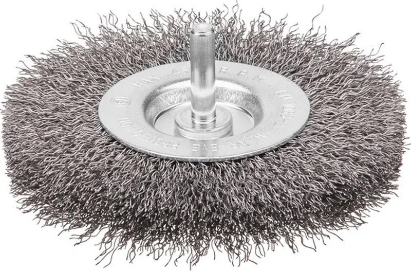 Staaldraadborstel (boormachine) voor steen, beton, staal, diameter 100mm, dikte 17mm. by Irwin – product image