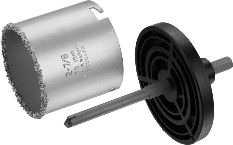 TCT gatzaag, diameter 73mm, voor steen, inclusief adaptor de Irwin – image du produit