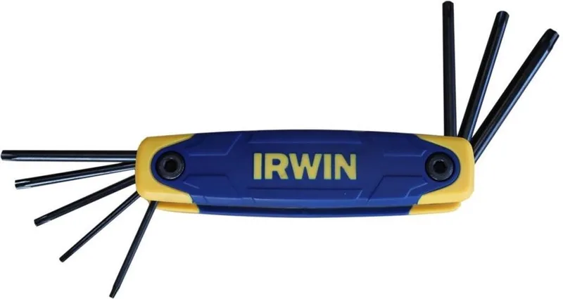 Torx-sleutel: T9, T10, T15, T20, T25, T27, T30, T40 - T10767 de Irwin, Bleu – image du produit