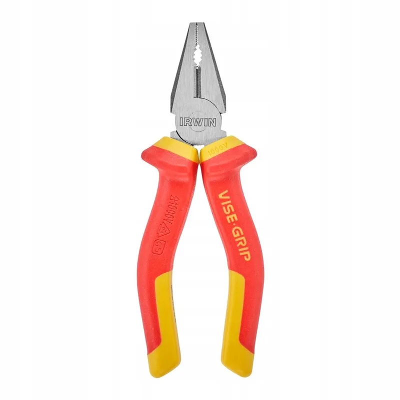 VDE Combinatietang 150mm - Veilig werken tot 1000V by Irwin, Yellow – product image